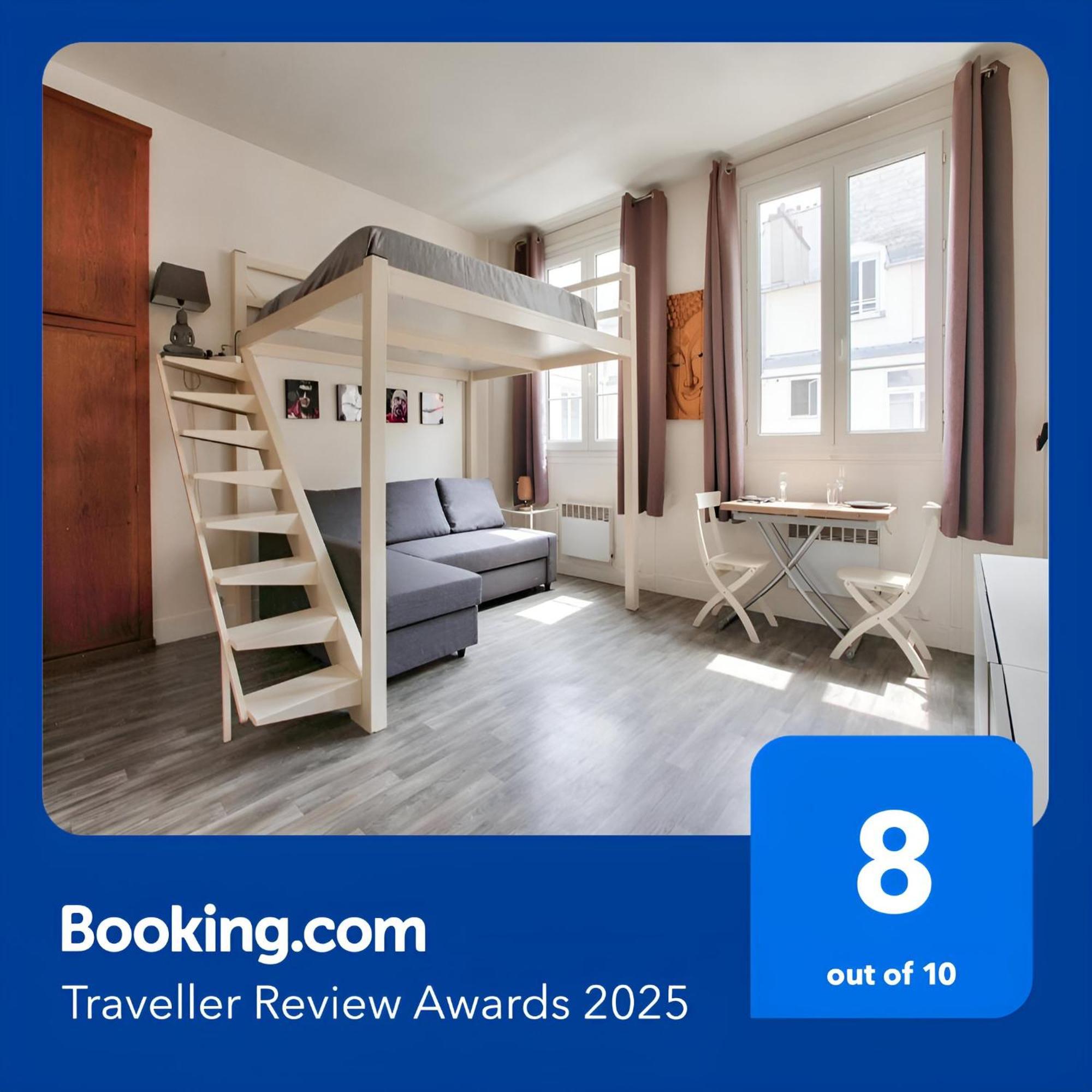 Montmartre Superbe Studio Paris Free Netflix ภายนอก รูปภาพ